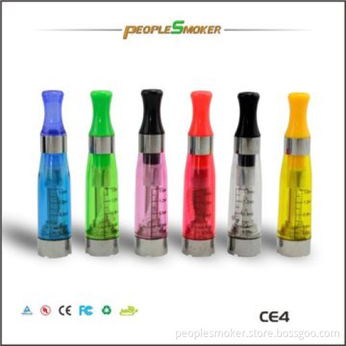 CE4 Clearomizer Tank System, 510 Screw Threads, Compatible with eGo Battery